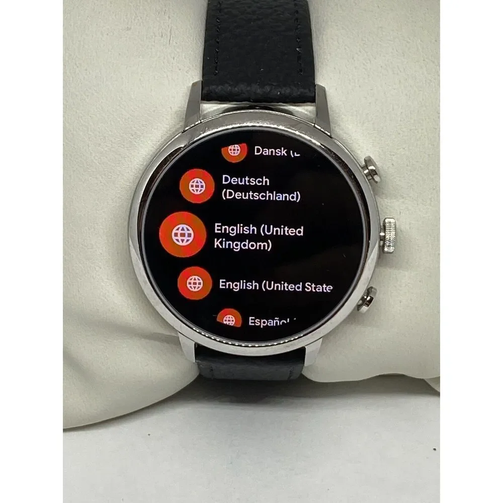 Fossil Gen 4 Authentic Digital Dial Smart Watch Custom Band FTW6017 DC110